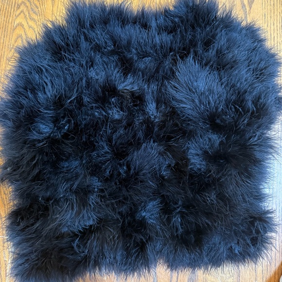 Vintage VALENTINO Black Feather Bolero Jacket Size Petite - Picture 2 of 5